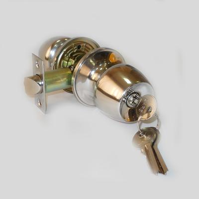 Замок шар Хром с ключом LARS     ХХ - фото в Миди Лтд Изображение товара Замок шар Хром с ключом LARS     ХХ в Миди Лтд