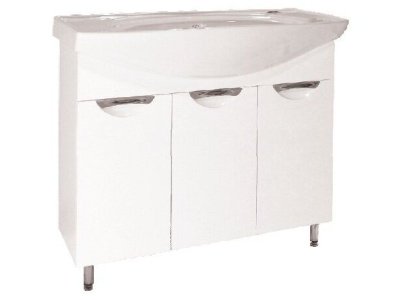 Тумба для ванной "ТАНГО" 100 с умывальником "Энигма" 100 - фото в Миди Лтд Изображение товара Тумба для ванной "ТАНГО" 100 с умывальником "Энигма" 100 в Миди Лтд