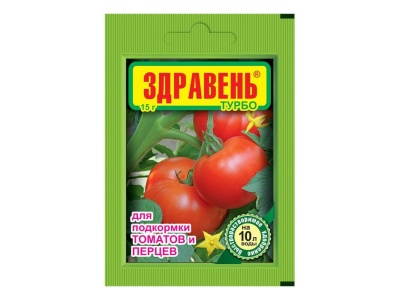 Удобрение Здравень для томатов 15г (300шт/уп) - фото в Миди Лтд Изображение товара Удобрение Здравень для томатов 15г (300шт/уп) в Миди Лтд