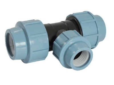 Изображение товара Тройник переходной ПНД 63*25*63 ИТАЛ (22шт/уп) в Миди Лтд