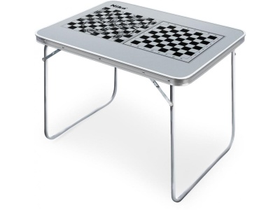 Стол складной туристический NIKA 700x500х600 металлик с принтованной столешницей - фото в Миди Лтд Изображение товара Стол складной туристический NIKA 700x500х600 металлик с принтованной столешницей в Миди Лтд
