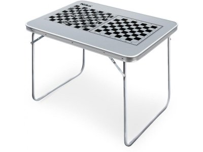 Изображение товара Стол складной туристический NIKA 700x500х600 металлик с принтованной столешницей в Миди Лтд