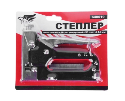 Изображение товара Степлер металлический регулируемый (53 тип) 4-14мм ЕРМАК (40шт/кор) в Миди Лтд