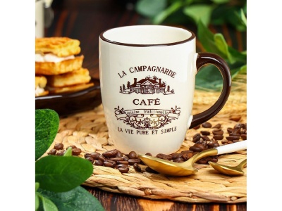 Изображение товара Кружка доломит 300мл Daniks Кафе (36 шт/уп) в Миди Лтд