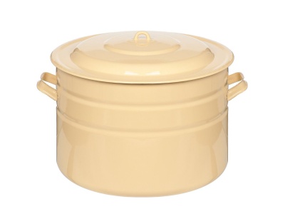 Бак эмаль кремовая 40л С-2840/Км Х - фото в Миди Лтд Изображение товара Бак эмаль кремовая 40л С-2840/Км Х в Миди Лтд