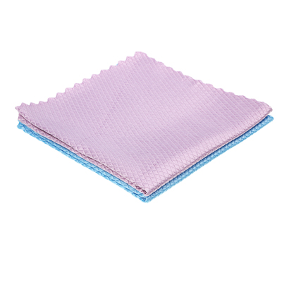 Изображение товара Салфетка из микрофибры для стекол и зеркал с переливом 30*30см 2 цвета VETTA (480шт/кор) в Миди Лтд