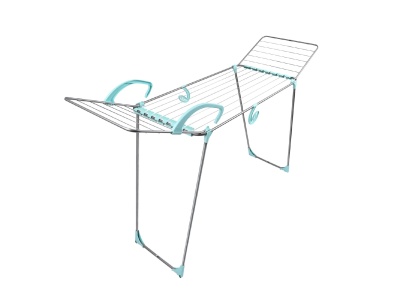 Сушилка для белья напольная NIKA 1705х550х1075 18м серебро - фото в Миди Лтд Изображение товара Сушилка для белья напольная NIKA 1705х550х1075 18м серебро в Миди Лтд