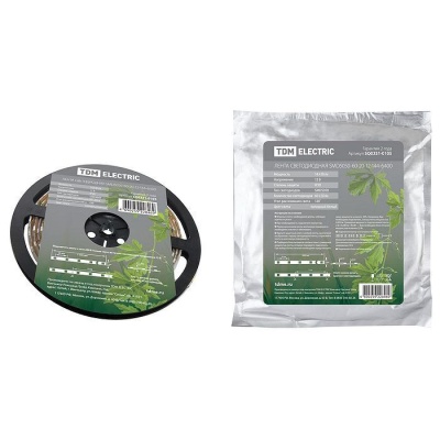 Лента светодиодная SMD5050-60-20-12-144-6000 60LED/м IP20 12B 14,4Вт 6000К 5м TDM - фото в Миди Лтд Изображение товара Лента светодиодная SMD5050-60-20-12-144-6000 60LED/м IP20 12B 14,4Вт 6000К 5м TDM в Миди Лтд