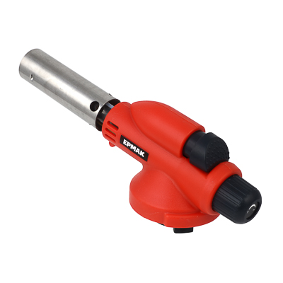 Горелка газовая с пьезоподжигом свободн вращение ЕРМАК широкое сопло 15,5*4,5*5см (80шт/кор) - фото в Миди Лтд Изображение товара Горелка газовая с пьезоподжигом свободн вращение ЕРМАК широкое сопло 15,5*4,5*5см (80шт/кор) в Миди Лтд