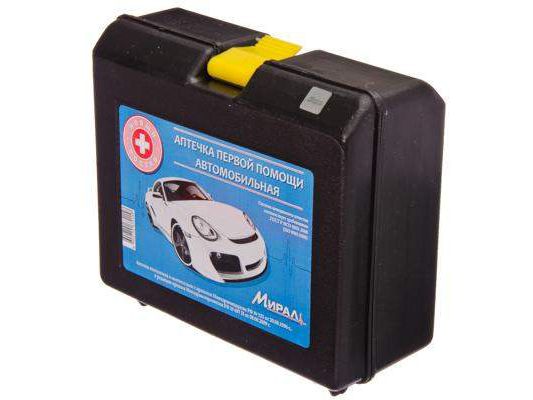 Аптечка автомобильная в футляре 17х15х7см (20шт/кор) - фото в Миди Лтд Изображение товара Аптечка автомобильная в футляре 17х15х7см (20шт/кор) в Миди Лтд