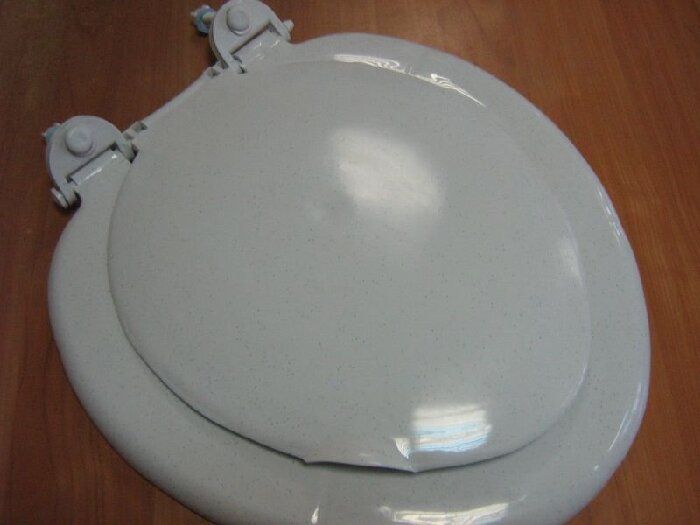 Изображение товара Сиденье для унитаза мрамор (9шт/кор) в Миди Лтд