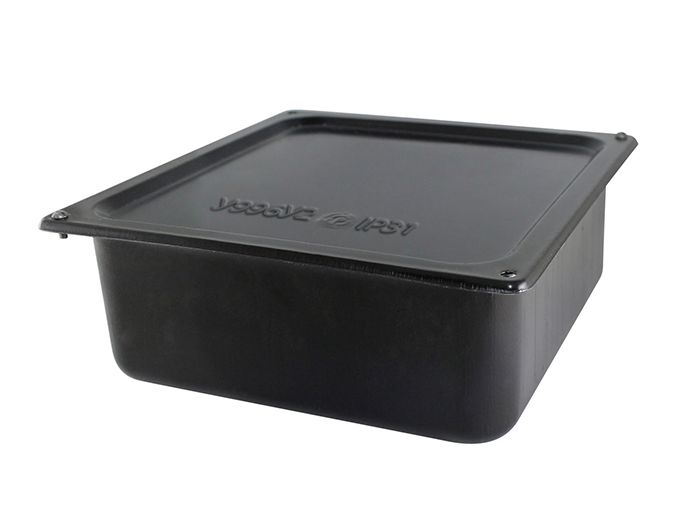 Изображение товара Коробка протяжная метал. ОП У-996 IP31 грунт без уплотнителя TDM в Миди Лтд