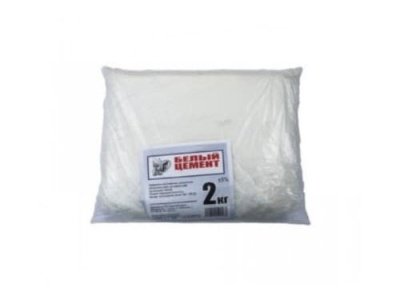 Цемент белый ДС 3кг (10шт/кор; 350шт/пал) - фото в Миди Лтд Изображение товара Цемент белый ДС 3кг (10шт/кор; 350шт/пал) в Миди Лтд