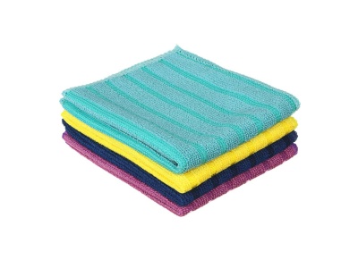 Изображение товара Набор салфеток из микрофибры для сильных загрязнений 25*30см (2шт/уп) 4 цвета VETTA в Миди Лтд