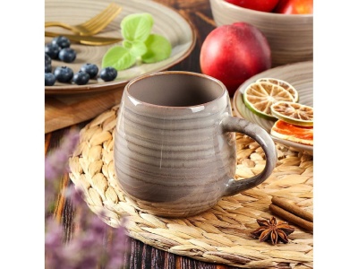 Кружка керамика 490мл Daniks Verde бежевая (24шт/уп) Х - фото в Миди Лтд Изображение товара Кружка керамика 490мл Daniks Verde бежевая (24шт/уп) Х в Миди Лтд