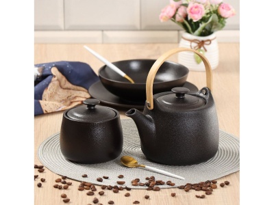 Изображение товара Сахарница керамика 400мл Daniks Крафт (36шт/уп) в Миди Лтд