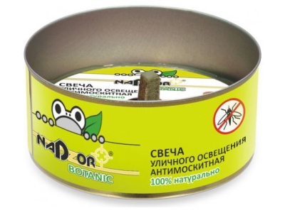 Изображение товара Свеча антимоскитная Nadzor Botanic (36шт/уп) в Миди Лтд