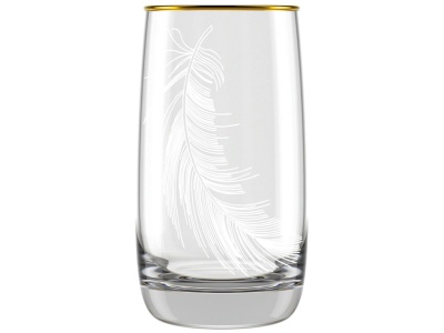 Стакан Перо 330мл 6шт (4шт/уп) - фото в Миди Лтд Изображение товара Стакан Перо 330мл 6шт (4шт/уп) в Миди Лтд