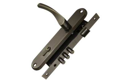 Замок врезной Бронза цилиндровый с защелкой в комплекте с ручкой KIT P90 4585/3 CRONA АВ - фото в Миди Лтд Изображение товара Замок врезной Бронза цилиндровый с защелкой в комплекте с ручкой KIT P90 4585/3 CRONA АВ в Миди Лтд