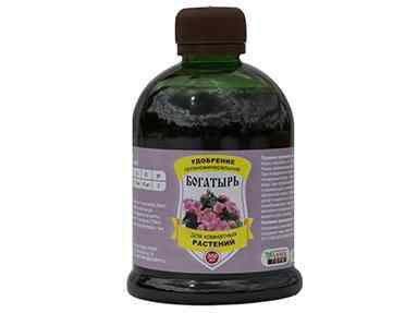 Комплексное удобрение ОМУ для Комнатных растений Богатырь 0,3л (20шт/уп) - фото в Миди Лтд Изображение товара Комплексное удобрение ОМУ для Комнатных растений Богатырь 0,3л (20шт/уп) в Миди Лтд