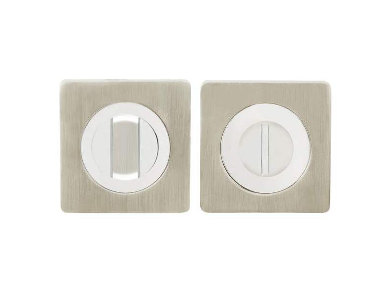 Завертка дверная ВК6 JK SN/CP-3 матовый никель/хром - фото в Миди Лтд Изображение товара Завертка дверная ВК6 JK SN/CP-3 матовый никель/хром в Миди Лтд