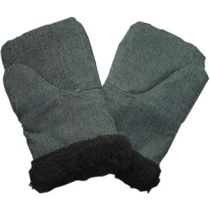 Рукавицы утепленные  (мех) - фото в Миди Лтд Изображение товара Рукавицы утепленные  (мех) в Миди Лтд