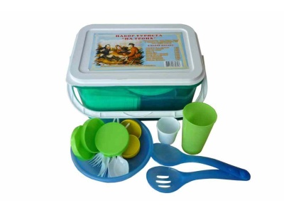 Набор туриста НА ТРОИХ (5шт/уп) - фото в Миди Лтд Изображение товара Набор туриста НА ТРОИХ (5шт/уп) в Миди Лтд