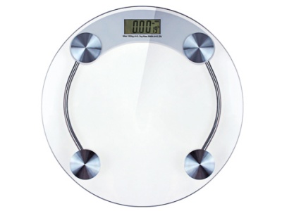 Изображение товара Весы напольные электронные ЖК-дисплей 33*0,8см максимальная нагрузка 180кг (10шт/кор) в Миди Лтд