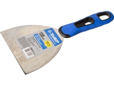 Изображение товара Шпатель ЗУБР Профессионал нерж профилированное полотно 120мм двухкомпонентная ручка в Миди Лтд