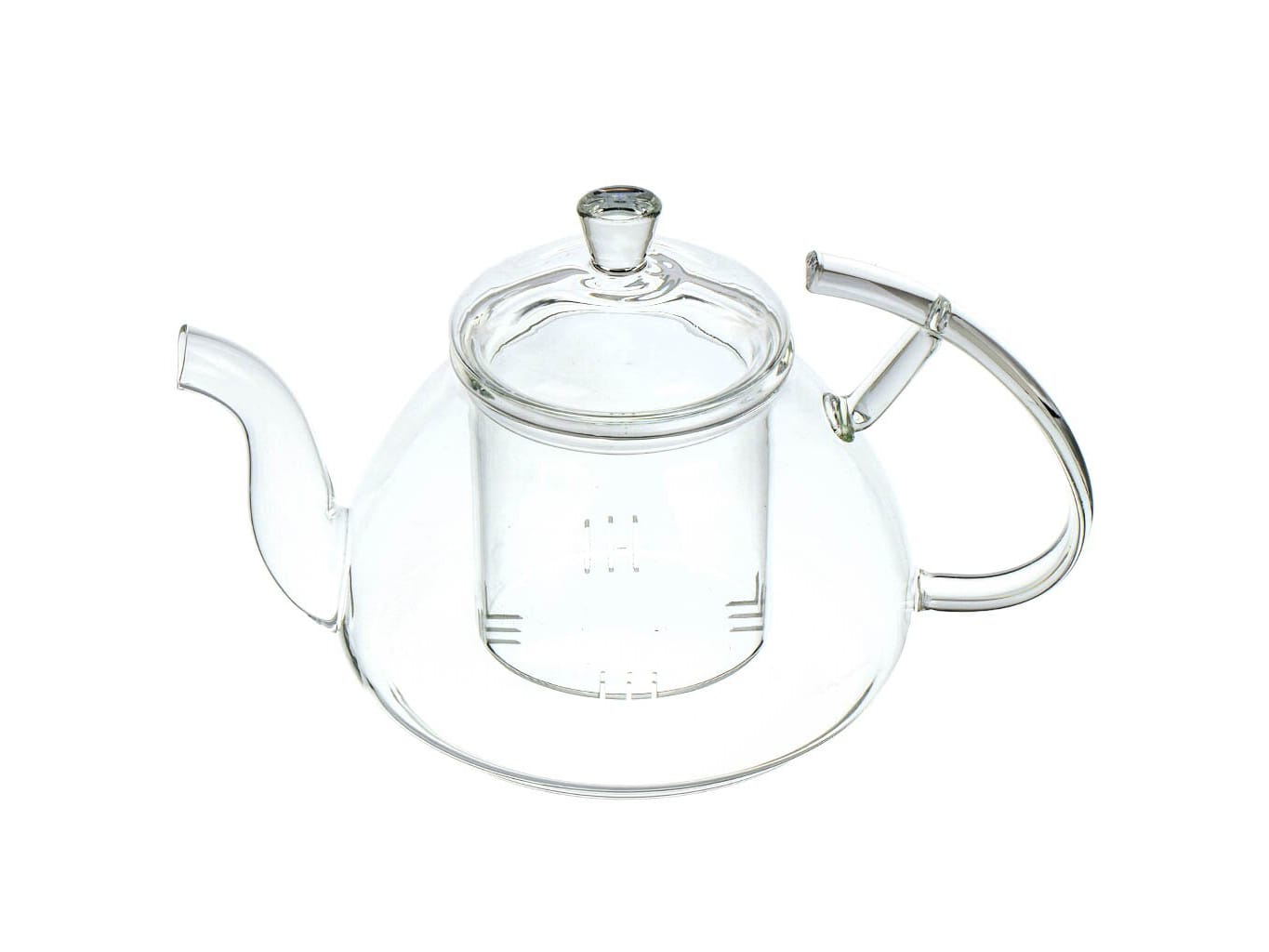 Изображение товара Чайник заварочный стекло Daniks 0,8 л с колбой (48шт/уп) Х в Миди Лтд