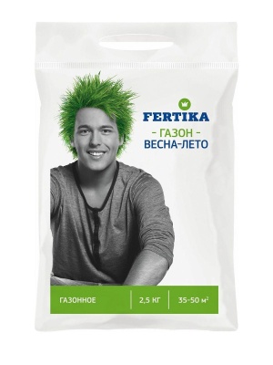 Удобрение Фертика газонное Весна-Лето 2,5кг (240шт/уп) - фото в Миди Лтд Изображение товара Удобрение Фертика газонное Весна-Лето 2,5кг (240шт/уп) в Миди Лтд