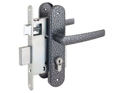 Замок врезной ЗВ4-3.08 серебро шуруп Птимаш (10шт/уп) - фото в Миди Лтд Изображение товара Замок врезной ЗВ4-3.08 серебро шуруп Птимаш (10шт/уп) в Миди Лтд