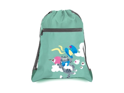 Изображение товара Сумка для обуви NIKA мятная в Миди Лтд