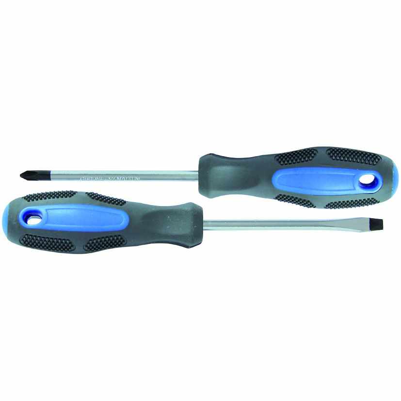 Отвертка РН1*100мм двухкомп.рукоятка намагниченый наконечник - фото в Миди Лтд Изображение товара Отвертка РН1*100мм двухкомп.рукоятка намагниченый наконечник в Миди Лтд