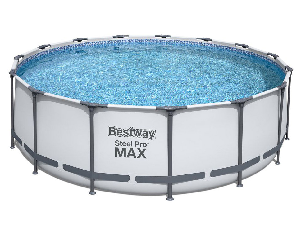 Бассейн каркасный BESTWAY полный комплект 457*122см 16015л 56438 - фото в Миди Лтд Изображение товара Бассейн каркасный BESTWAY полный комплект 457*122см 16015л 56438 в Миди Лтд