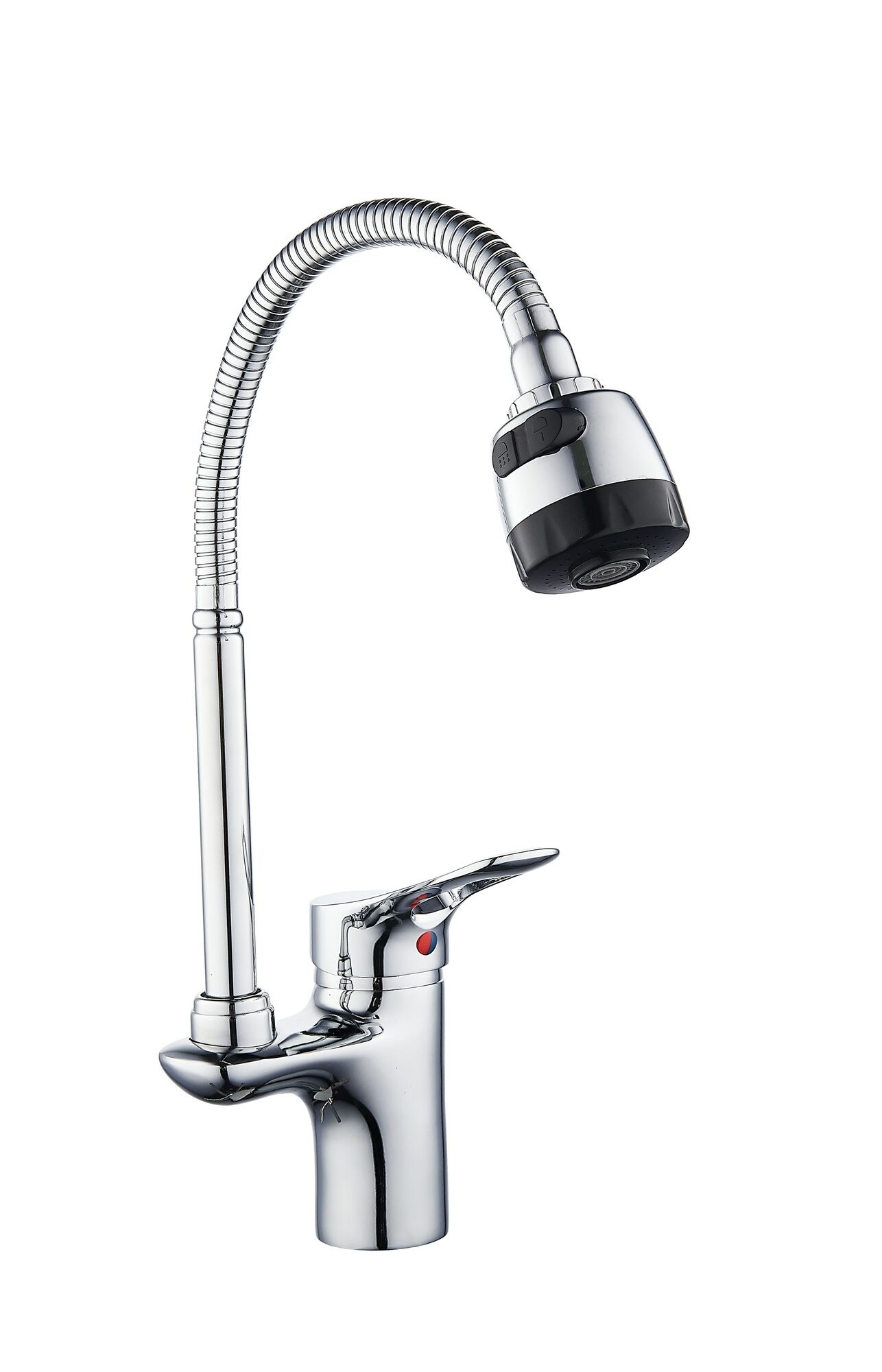 Смеситель для кухни гибкий излив 40мм ХХХ - фото в Миди Лтд Изображение товара Смеситель для кухни гибкий излив 40мм ХХХ в Миди Лтд