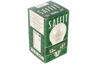 Изображение товара Лампа светодиодная LED SAFFIT груша SBА6012 12W Е27 А60 4000K в Миди Лтд