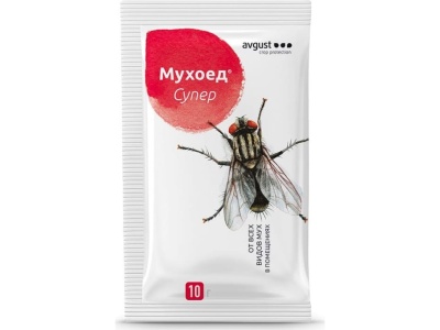 Средство Мухоед супер 10г - фото в Миди Лтд Изображение товара Средство Мухоед супер 10г в Миди Лтд