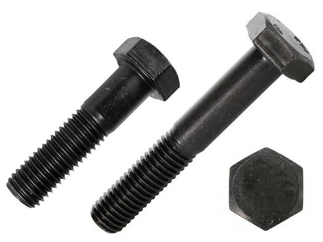Болт 16х50 с неполн резьбой высокопрочный DIN 931 черный к.п.10.9 (25шт/уп) - фото в Миди Лтд Изображение товара Болт 16х50 с неполн резьбой высокопрочный DIN 931 черный к.п.10.9 (25шт/уп) в Миди Лтд