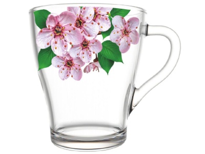 Кружка для чая Сакура 250мл (20шт/уп) Х - фото в Миди Лтд Изображение товара Кружка для чая Сакура 250мл (20шт/уп) Х в Миди Лтд