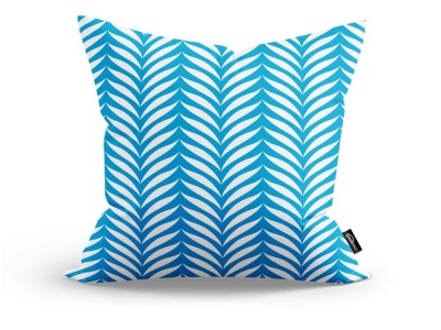 Подушка декоративная Haushalt 39х39см с волнами Х - фото в Миди Лтд Изображение товара Подушка декоративная Haushalt 39х39см с волнами Х в Миди Лтд