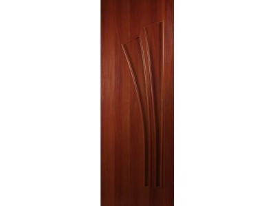 Изображение товара Полотно дверное ПГ Ветка ламинированное итальянский орех 600 в Миди Лтд