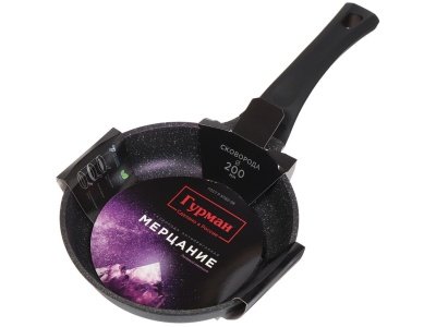 Изображение товара Сковорода Гурман 20см антипригарное покрытие Мерцание Лиловый аметист (10шт/уп) в Миди Лтд
