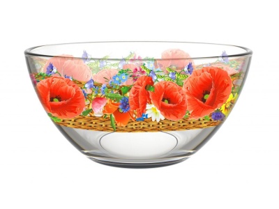 Изображение товара Салатник малый Маковое поле 250мл (36шт/уп) Х в Миди Лтд