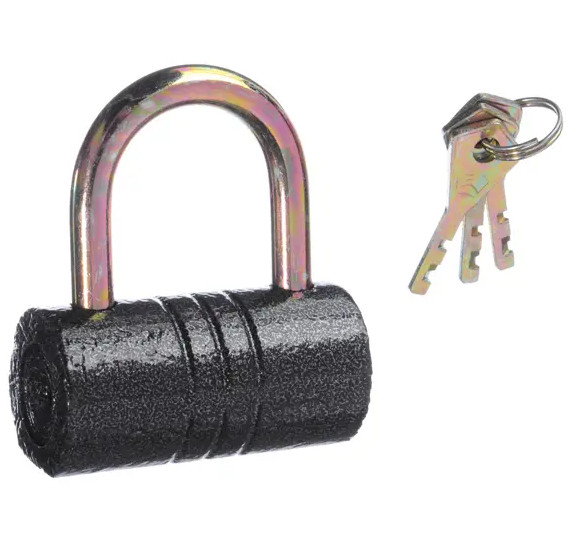 Изображение товара Замок навесной 75мм Ермак Гаражный (48шт/кор) в Миди Лтд