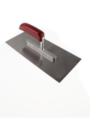 Изображение товара Гладилка 280*130мм прямая нержавеющая сталь деревянная ручка HEADMAN (48шт/кор) в Миди Лтд