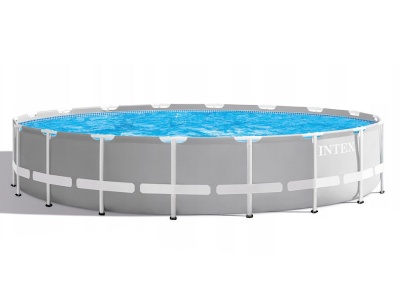 Бассейн каркасный с фильтр-насосом INTEX призматический 610*132см 26756NP - фото в Миди Лтд Изображение товара Бассейн каркасный с фильтр-насосом INTEX призматический 610*132см 26756NP в Миди Лтд