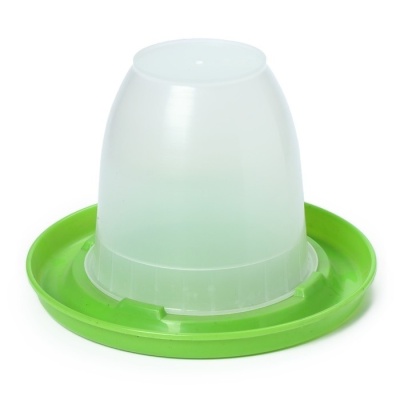 Поилка для птиц 2,5л зеленая (15шт/уп) - фото в Миди Лтд Изображение товара Поилка для птиц 2,5л зеленая (15шт/уп) в Миди Лтд