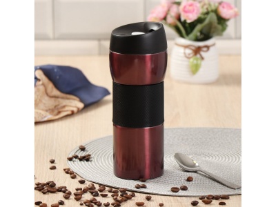 Термокружка для напитков нерж сталь пластик 0,42л (XG-8078) Daniks Бордо (24шт/уп) Х - фото в Миди Лтд Изображение товара Термокружка для напитков нерж сталь пластик 0,42л (XG-8078) Daniks Бордо (24шт/уп) Х в Миди Лтд