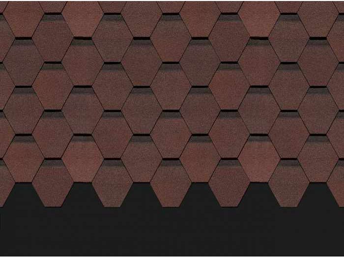 Изображение товара Черепица гибкая битумная DOCKE PIE Premium ШЕФФИЛД 1000*318мм Зрелый каштан (3,0м2/уп) в Миди Лтд